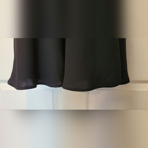 NWT $90 Women's Black Jones Wear Column Dress Size 12 100% Polyester - Picture 6 of 8